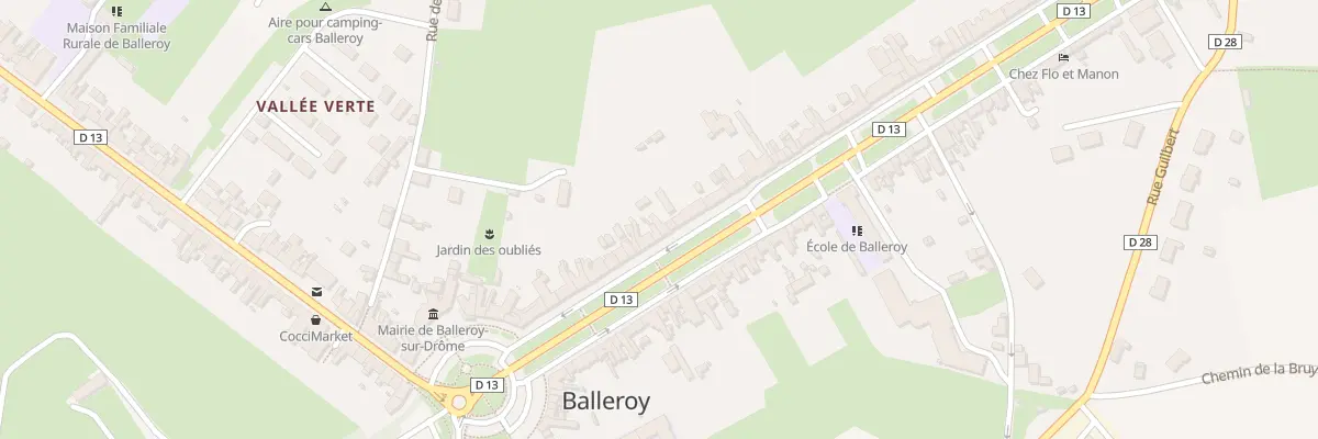 Plan du 26 Rue du Sapin (Balleroy) à Balleroy-sur-Drôme