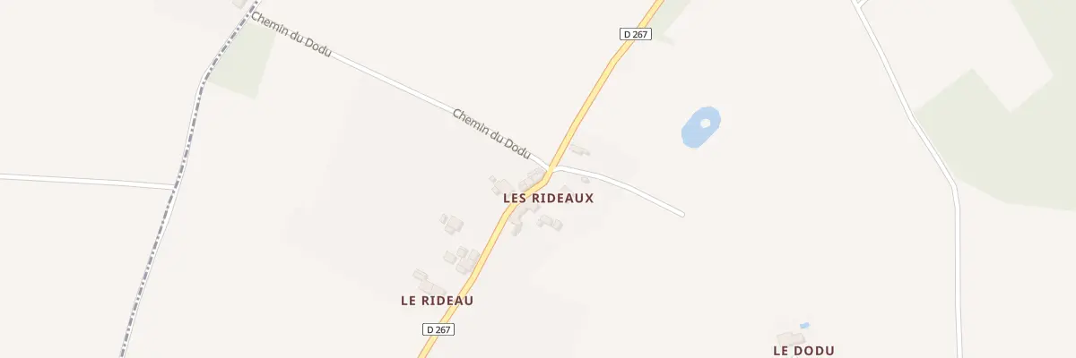 Plan du 2 Rte des Oiseaux à Lussant