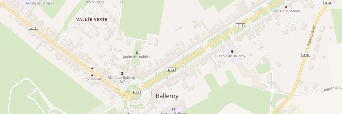 Plan du 16 Rue du Sapin (Balleroy) à Balleroy-sur-Drôme