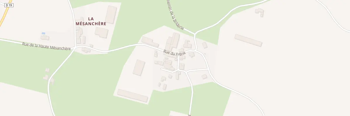 Plan du 5157 La Briderie à Saint-Maurice-le-Girard