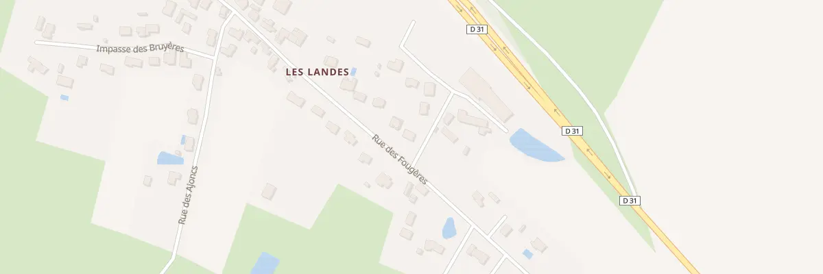 Plan du 31 Rue des Fougères à Changé