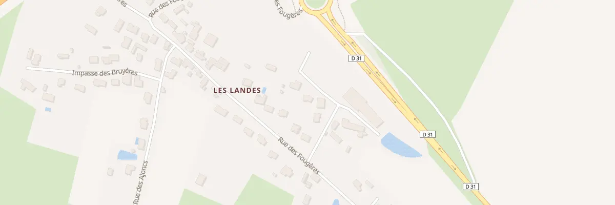 Plan du 33 Rue des Fougères à Changé
