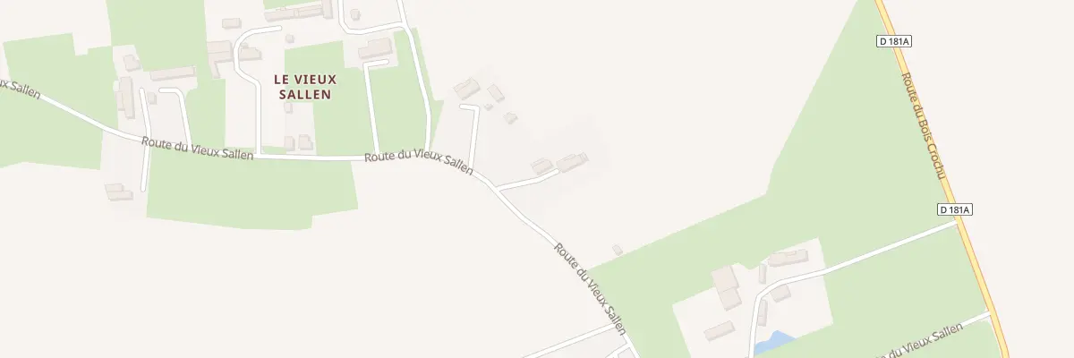 Plan du 5118 Le Vieux Sallen à Sallen