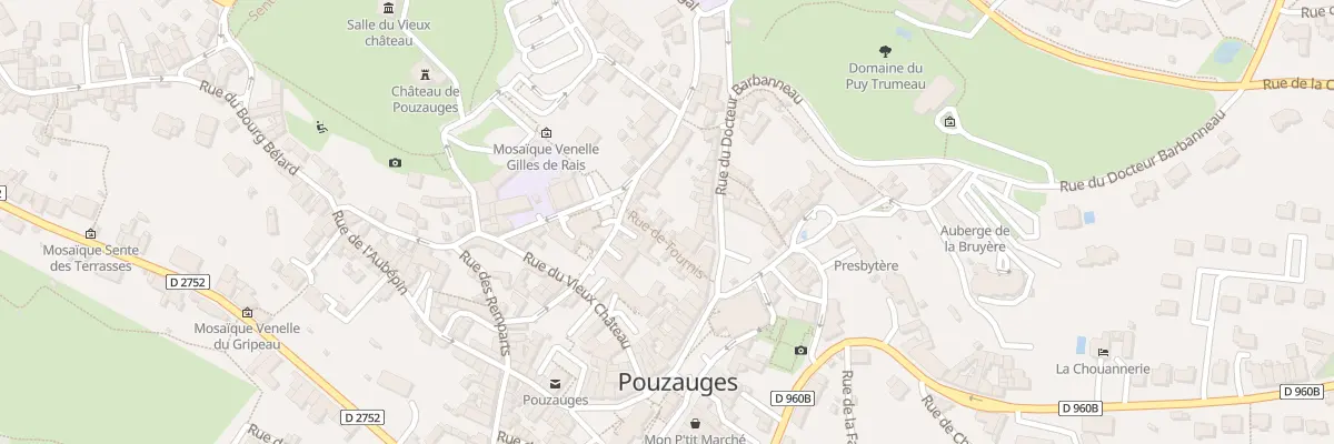 Plan du 6B Rue de tournis à Pouzauges