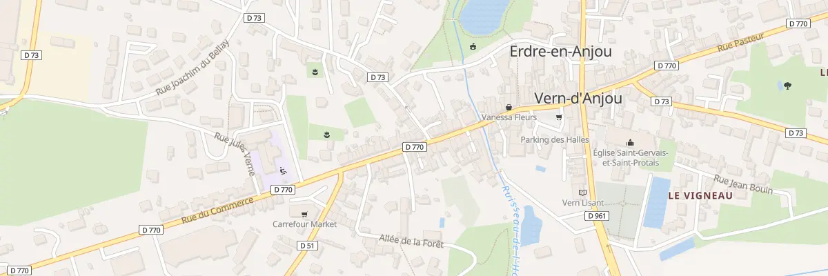 Plan du 59 Rue du Commerce à Erdre-en-Anjou