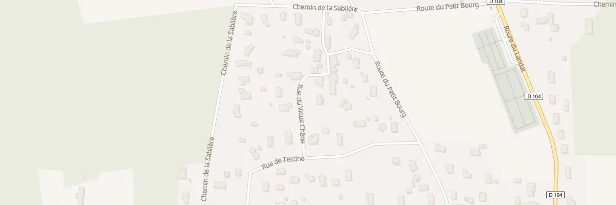 Plan du 8T Rue du Vieux Chene à Cissac-Médoc