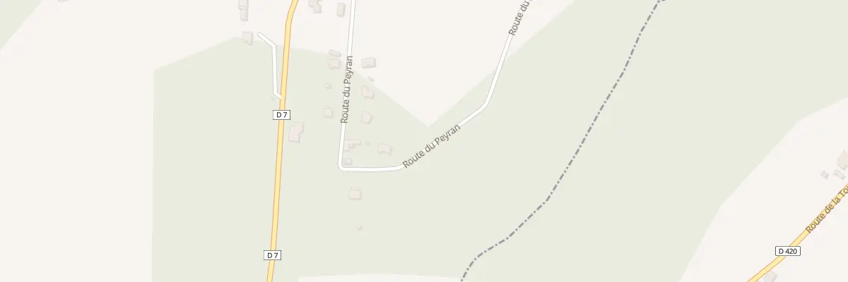 Plan du 395 Rte de Peyran à Saint-Geours-d’Auribat