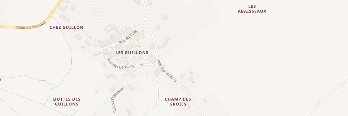 Plan du 13A Rue des Guillons à Saint-Sulpice-d’Arnoult