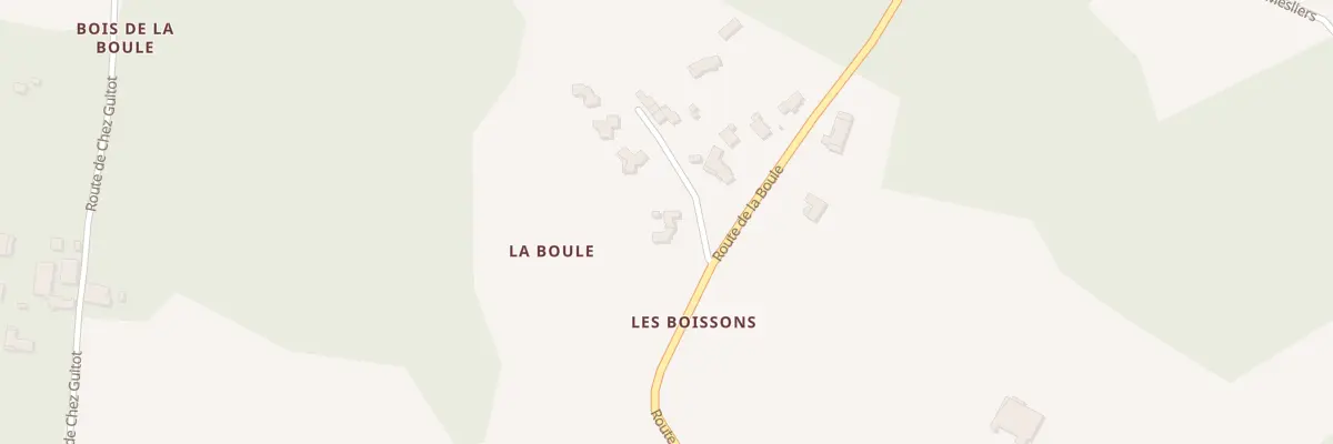 Plan du 1 Imp de la Boule à Meursac