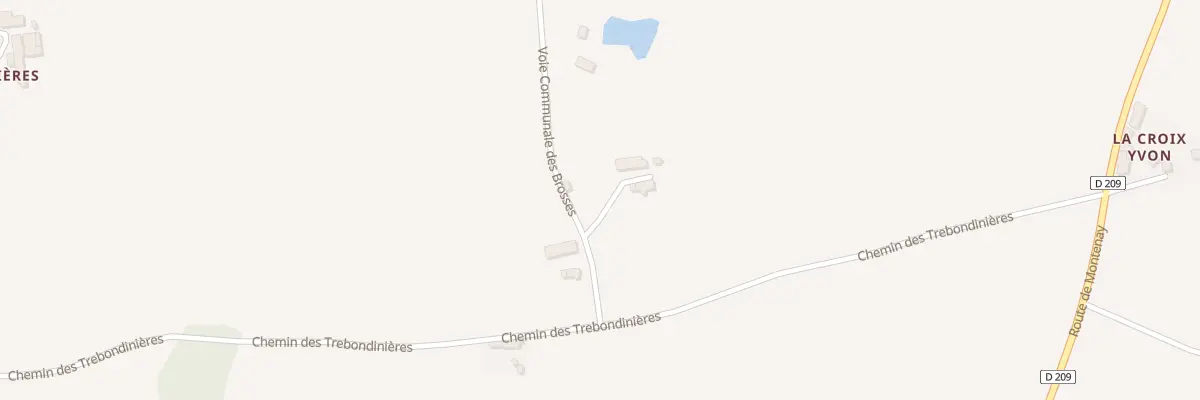Plan du 969 Vc des Brosses à Vautorte