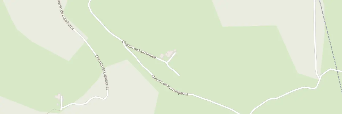 Plan du 5026 Hourcourigaray à Roquiague