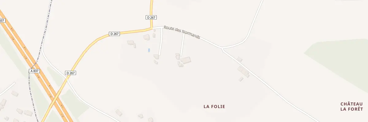 Plan du 1 All des Cerisiers à Lussant
