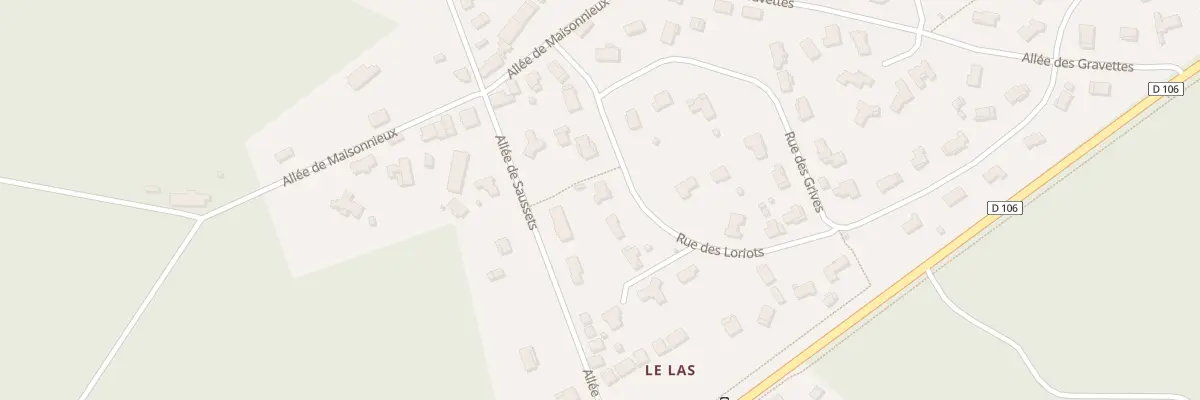Plan du 122 Rue des Loriots à Saint-Jean-d’Illac