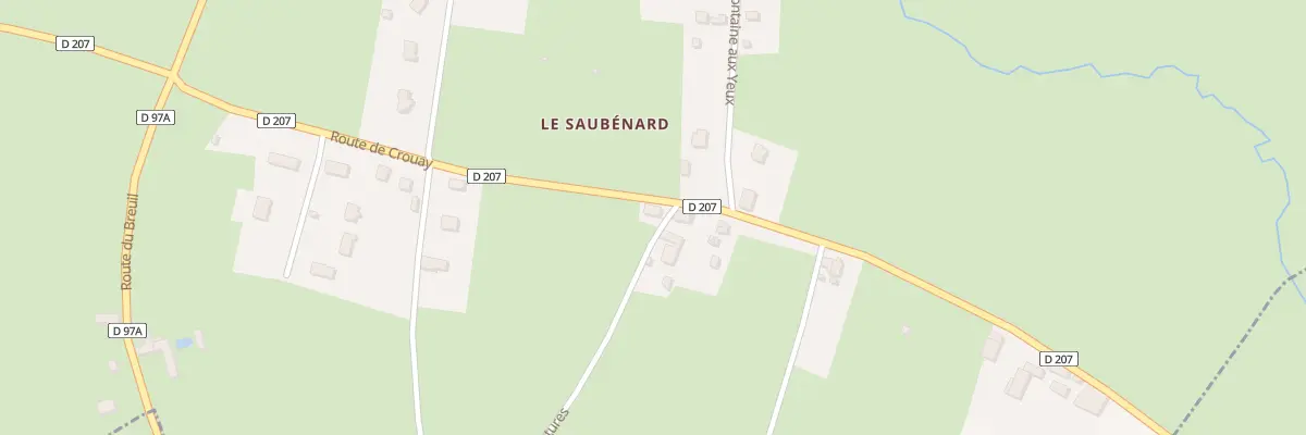 Plan du 14 Che des Coutures à Blay