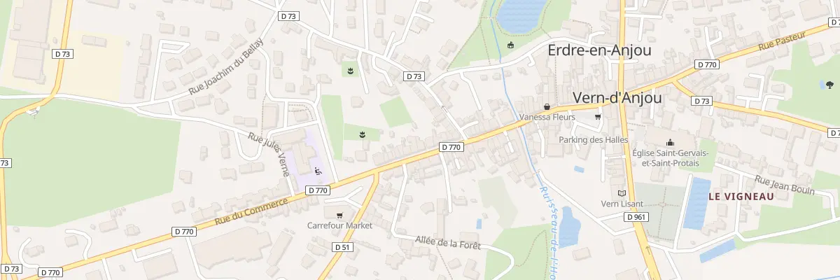 Plan du 67 Rue du Commerce à Erdre-en-Anjou
