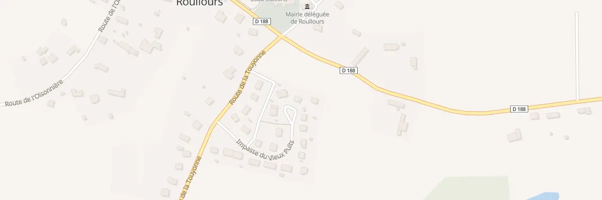 Plan du 204 Imp du Vieux Puits - Roullours à Vire Normandie
