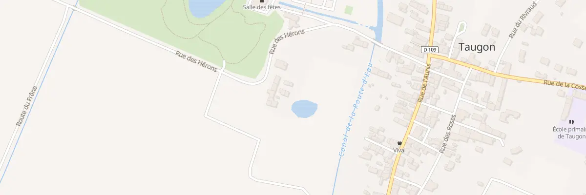 Plan du 15 Rue des Hérons à Taugon
