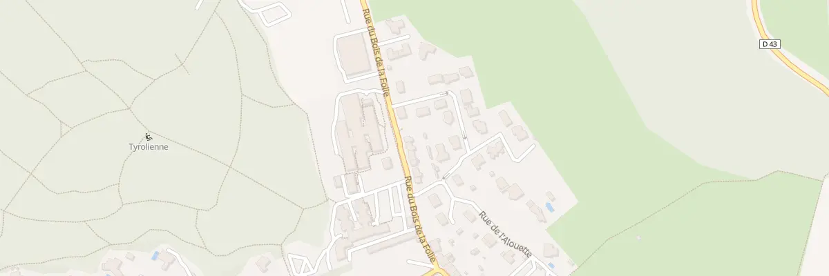 Plan du 78 Rue du bois de la folie à Pouzauges