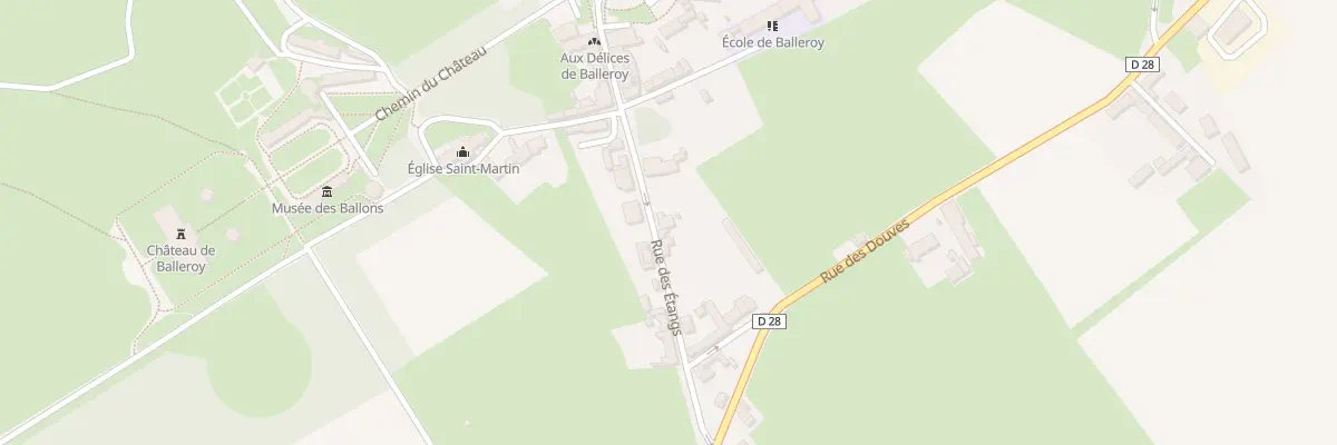 Plan du 14 Rue des Etangs (Balleroy) à Balleroy-sur-Drôme