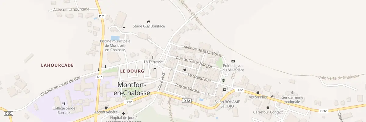 Plan du 38 Rue du Vieux Hangot à Montfort-en-Chalosse