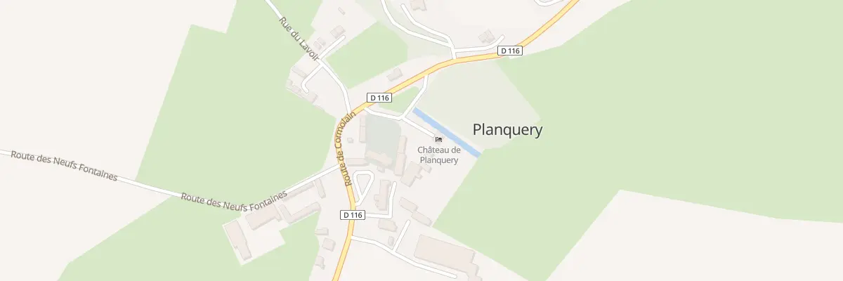 Plan du 5058 L’Eglise à Planquery