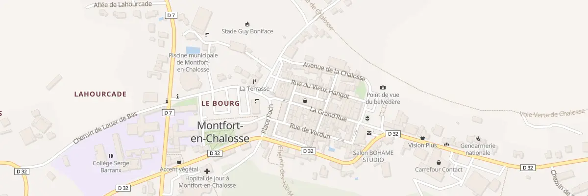 Plan du 46 Rue du Huit Mai 1945 à Montfort-en-Chalosse