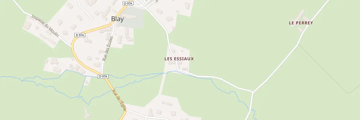 Plan du 191 Rue des Essiaux à Blay