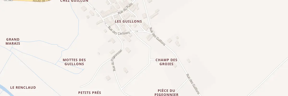 Plan du 4 Rue des Poiriers à Saint-Sulpice-d’Arnoult