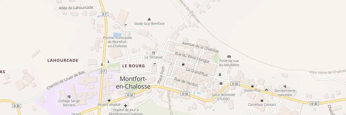 Plan du 35 Pl Foch à Montfort-en-Chalosse