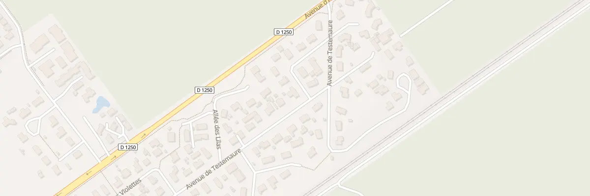 Plan du 52 Av de Testemaure à Marcheprime