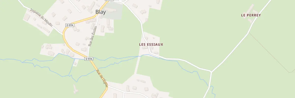 Plan du 220 Rue des Essiaux à Blay