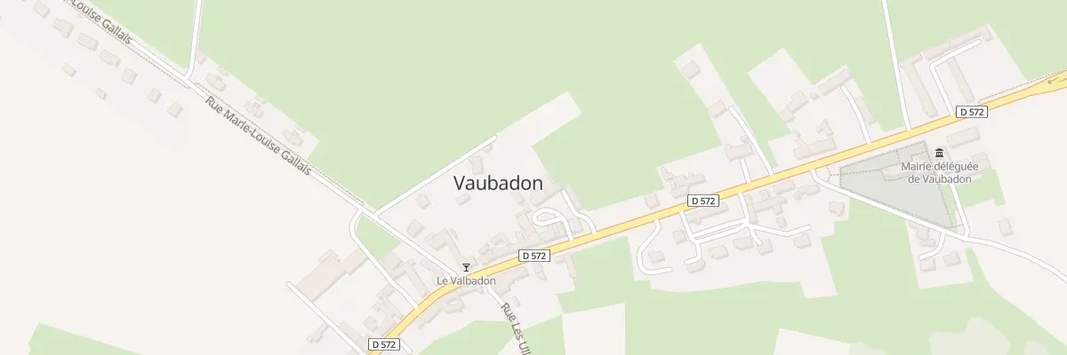 Plan du 16 Rte de Bayeux (Vaubadon) à Balleroy-sur-Drôme