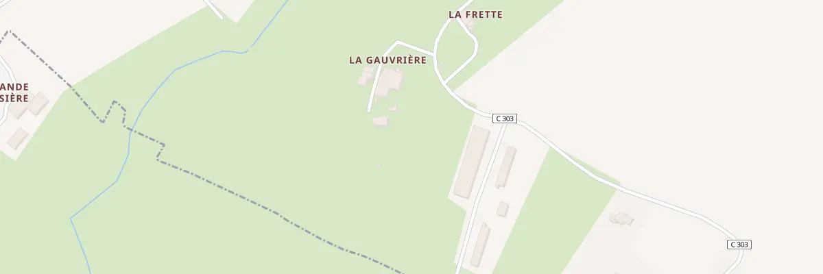 Plan du 5121 La Gauvrière à Rives-du-Fougerais
