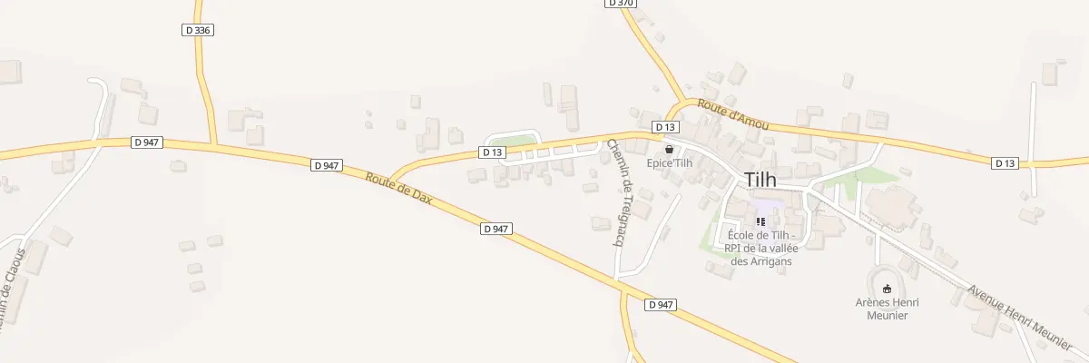 Plan du 269 Av de la Poste à Tilh