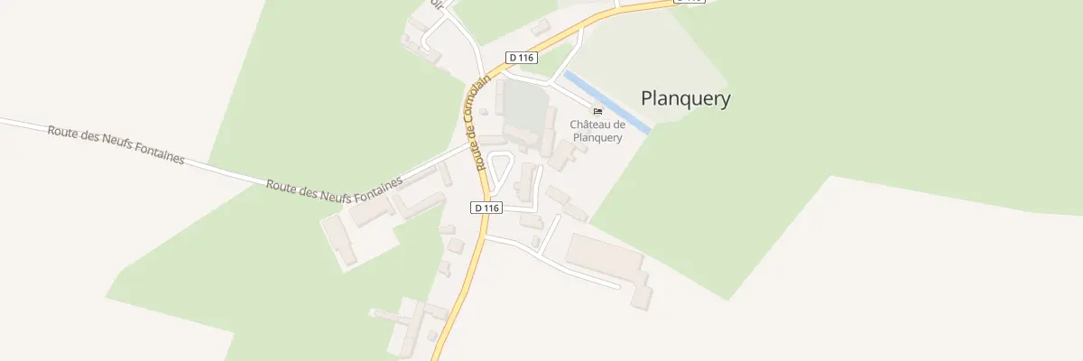 Plan du 5059 L’Eglise à Planquery