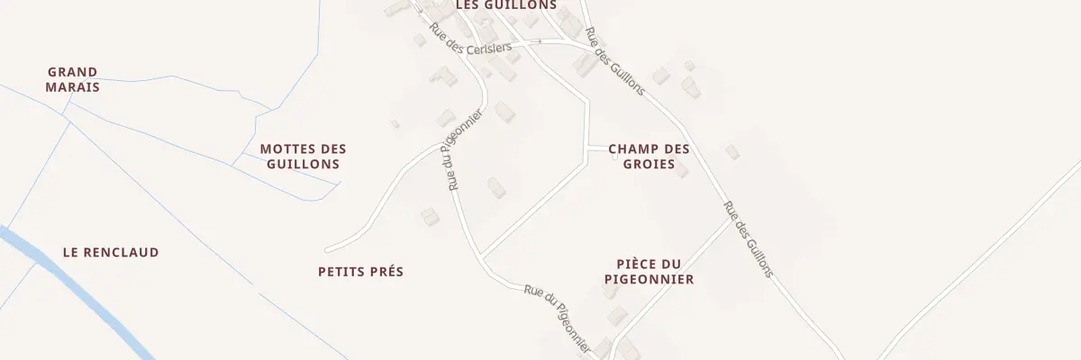 Plan du 14 Rue des Poiriers à Saint-Sulpice-d’Arnoult
