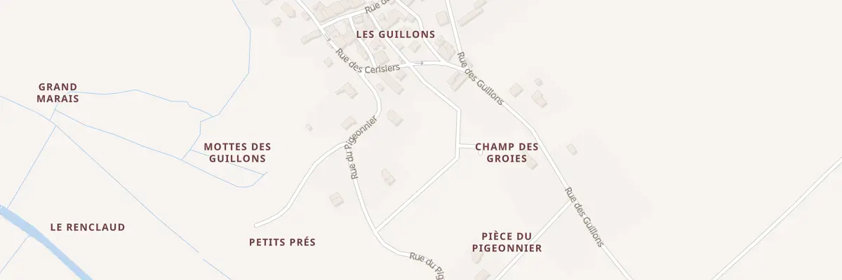 Plan du 10 Rue des Poiriers à Saint-Sulpice-d’Arnoult
