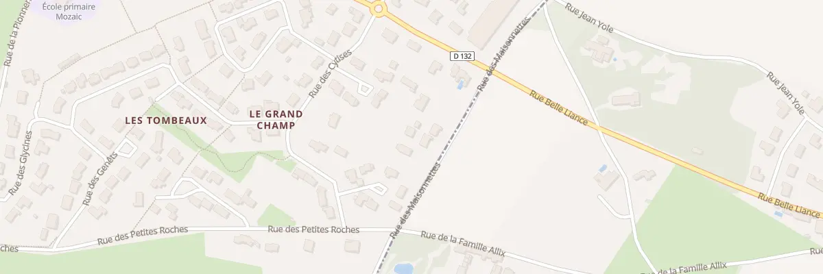 Plan du 10 Rue des maisonnettes à Longèves