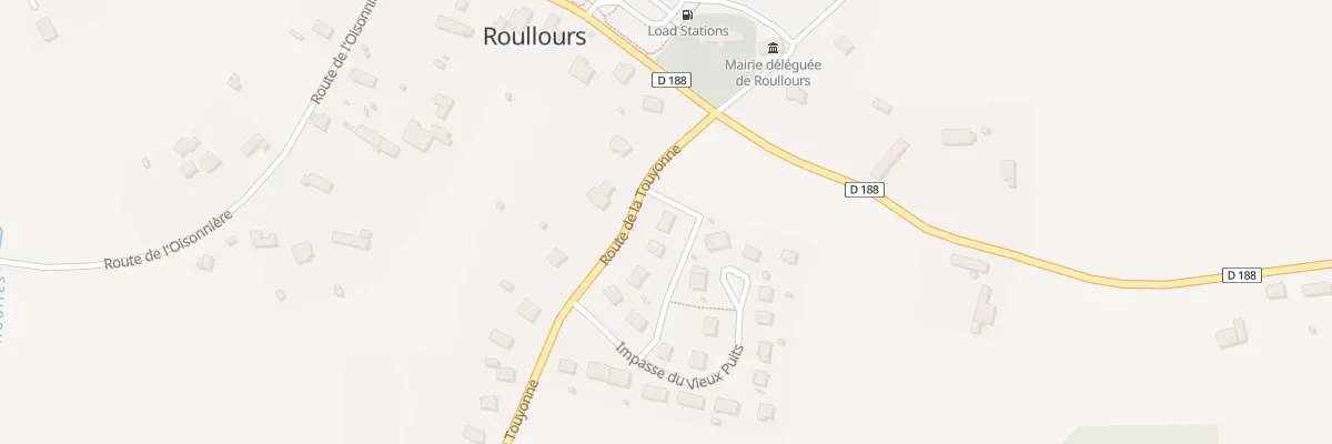 Plan du 77 Rte de la Touyonne - Roullours à Vire Normandie