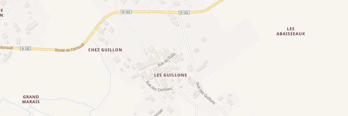 Plan du 5 Rue du Puits à Saint-Sulpice-d’Arnoult