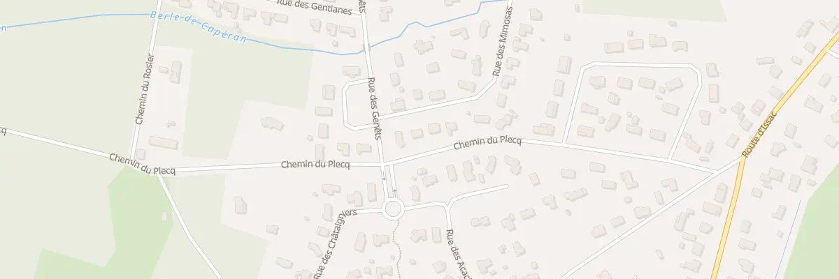 Plan du 4 Rue des Mimosas à Salaunes