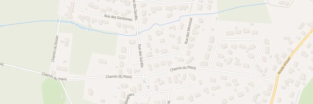 Plan du 3 Rue des Mimosas à Salaunes