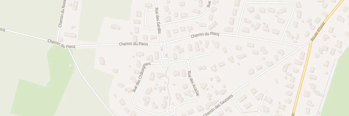 Plan du 22 Rue des Acacias à Salaunes