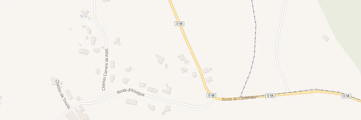 Plan du 776 Rte de Donzacq à Castelnau-Chalosse