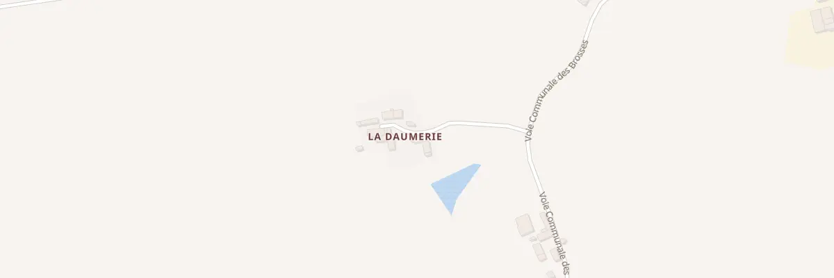 Plan du 125 Che de la Daumerie à Vautorte