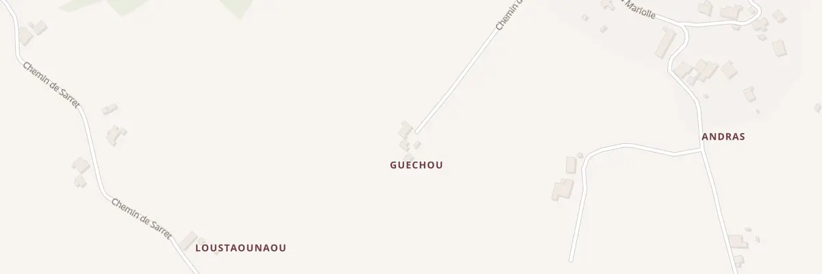 Plan du 304 Che de Guetchou à Montfort-en-Chalosse