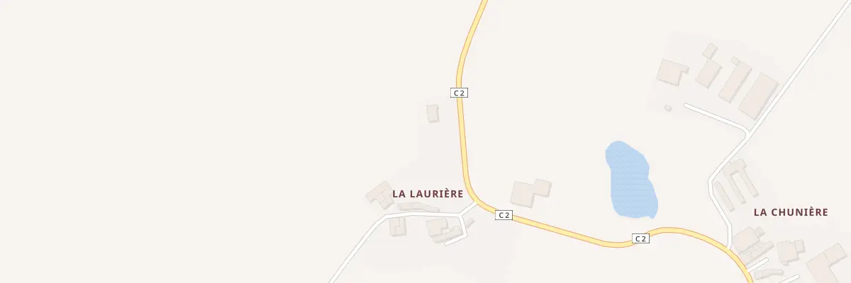 Plan du 2 La Laurière à Treize-Vents