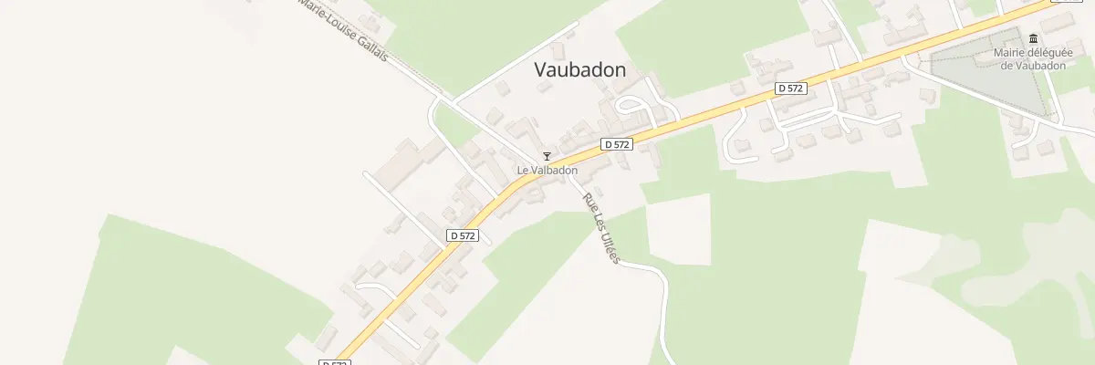 Plan du 4 Rte de Saint Lo (Vaubadon) à Balleroy-sur-Drôme