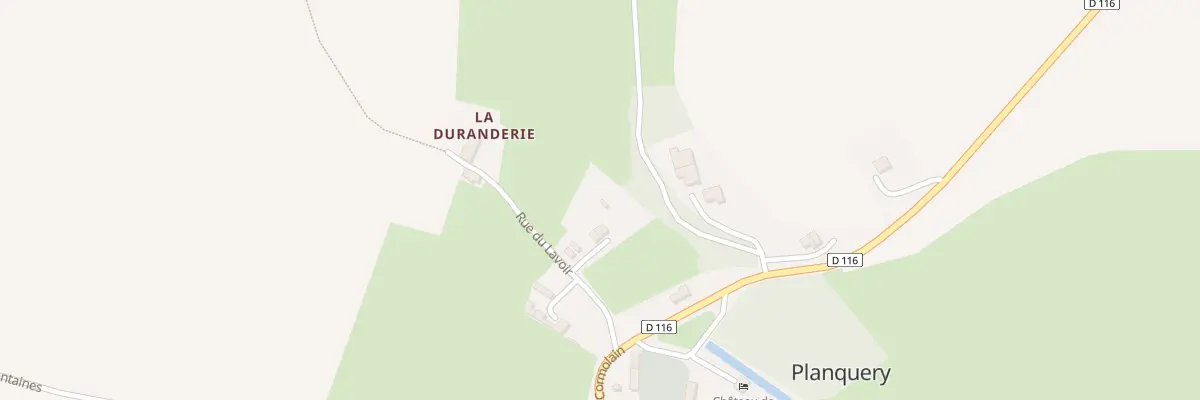 Plan du 5064 L’Eglise à Planquery
