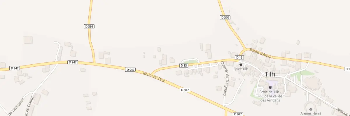 Plan du 350 Av de la Poste à Tilh